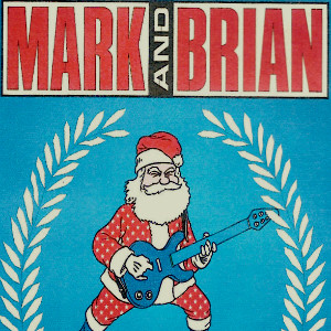 The cover of mark and brian's christmas album.