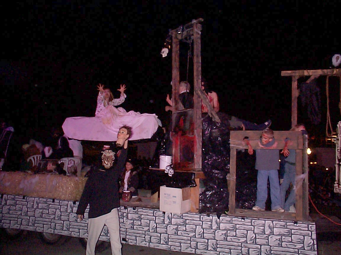 A man standing on top of a stage.