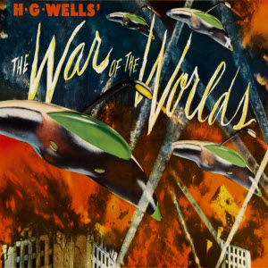 A painting of the war of the worlds